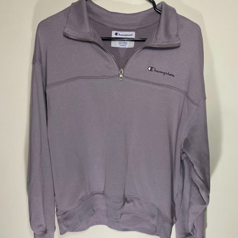 Champion Quarterzip Pullover Sweater